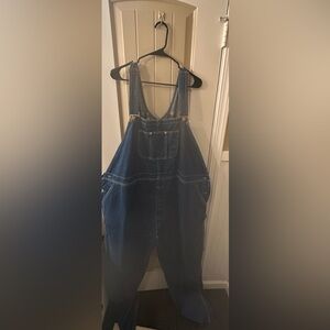 Men's Blue Denim Overalls